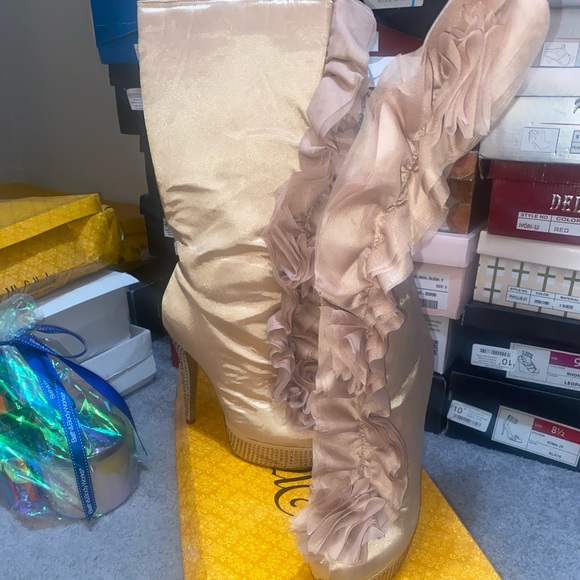 Shenique boutique Shoes Ruffles Boots Poshmark